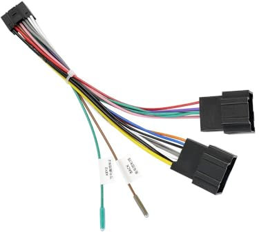 Car Radio Cable 16 Pin Power Wiring Harness Android Unit Connector Socket for Chevrolet Silverado Suburban Buick