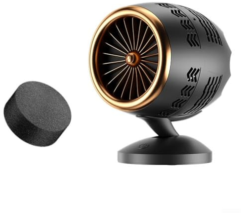 Yuanpgky Ventilatore purificatore Smoke Away, assorbitore di fumo ricaricabile USB, supporto regolabile multi-angolo, ventilatore di scarico da cucina alimentato tramite USB