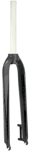 NBTRXWAFR 26/27.5/29 Pollici MTB Bike Fork, Forcella Rigida in Lega di alluminio/28.6 * 250Mm Tubo dritto/100Mm apertura/700Mm Lunghezza Totale/Adatto Mountain Bikes,Nero,29inch