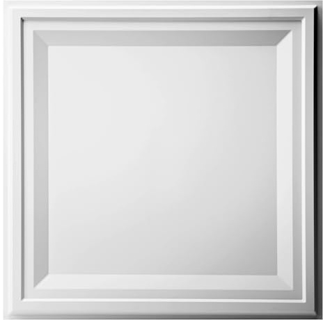 WOWSTAR 12-Pack 24x24 Drop Ceiling Tiles, Waterproof Glue up Ceiling Panels, White