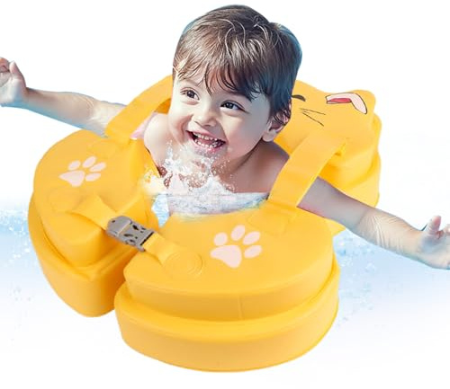 Hogvinnatil Schwimmflügel für Kinder - PVC-Schwimmbad Schwimmer Ohne Aufblasen - Faltbarer Wasserständer Für Outdoor Aktivitäten Wasserfeste