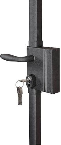 BRICARD Serrure en applique multipoints A2P* Astral 74255C, débrayable, anthracite, sens droit, fournie avec 5 clés