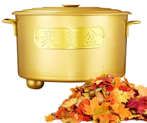 Dreuhuing Barile di fuoco in acciaio resistente al calore, cestino per falò, per giardino, cortile, esterno, cortile, cortile, cortile, patio, falò in legno, campeggio, spiaggia
