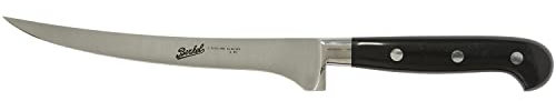 BERKEL - Coltello Adhoc filetto pesce cm.18 Nero Lucido