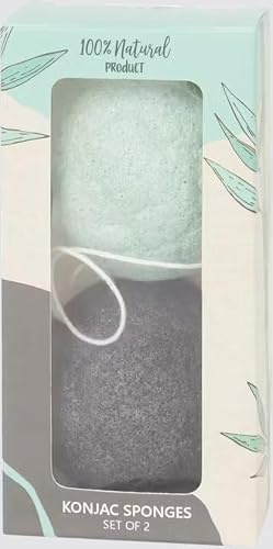 Juego de 2 esponjas Konjac
