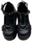 Womens Platform Mary Janes Shoes Sweet Toe Ankle Lolita Gothic Platform Dress Pumps Shoes Chunky Platform Shoes Patent Leather Dress Shoes