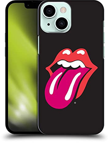 Head Case Designs Licenza Ufficiale The Rolling Stones Lingua Rosa Grafiche Custodia Cover Dura per Parte Posteriore Compatibile con Apple iPhone 13 Mini