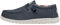 HEYDUDE Wally Stretch Canvas - Zapatos Estilo Mocasín para Hombre, Blue, 44