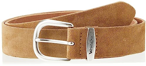 Wrangler EASY BELT, cintura Da donna, BROWN SUEDE, 100