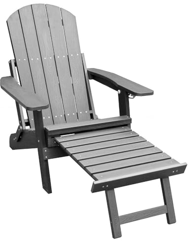 SenS-Line Montreal - Relax-Gartenstuhl - Stabiler Kunststoff (Grau)