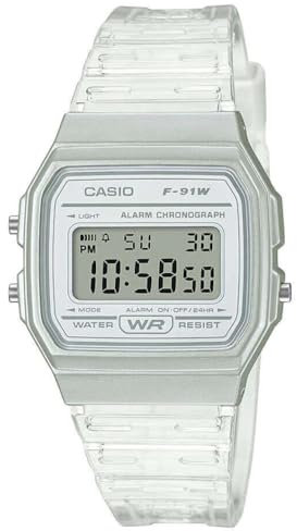Casio Casual Watch F-91WS-7EF, White