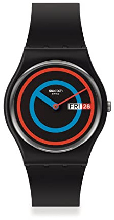 Swatch Montre Circling Black