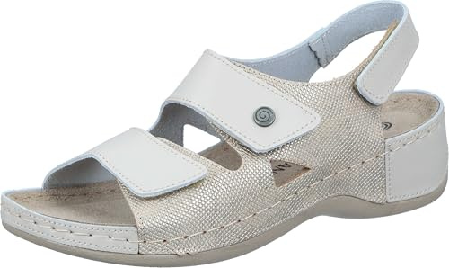 Dr. Brinkmann Women Sagunt Sling Sandaletten Wedge Sandal, Beige, 8 UK