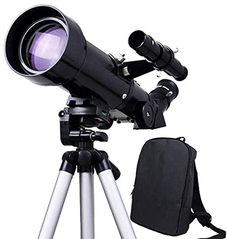 Telescope Teleskop mit 70-mm-Blende – für Erwachsene und Kinder. Tragbare astronomische Brechungsteleskope mit vollständig mehrfachvergüteter Optik und Stativ-Telefonadapter Telescope