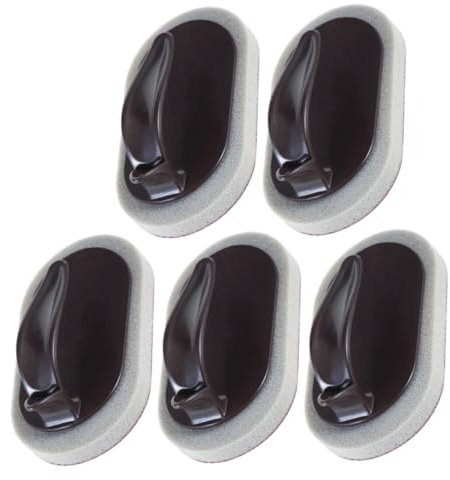 PVFRTGYHU 5 Piezas de esmeril, Esponja, sartenes, carborundo, Plumero, Cocina, portátil, for Lavar Platos, lavavajillas, Estropajo, Estropajo, mar