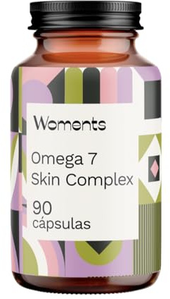 Woments | Omega 7 Skin Complex | 90 cápsulas | Complemento alimenticio a base de Espino amarillo