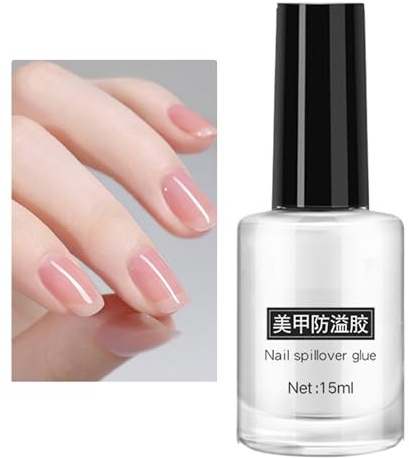 Peel de capa base - Base seca con un aire rápido de 15 ml | Gel Peeble fácil de eliminar | Ideal para barniz de uñas y uñas, aplicación simple y extracción rápida