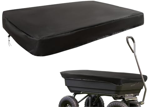Housse de pluie imperméable pour chariot de jardin | Protection de chariot de ferme | Tissu Oxford durable coupe-vent | Auvent d'extérieur pour terrasse, pelouse, porche, grange, cour, ferme, toutes