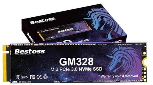 Bestoss 256GB NVMe M.2 SSD PCIe3.0 M.2 2280 SSD,Internal SSD,Up to 3500MB/s | Internal Hard drive SSD,Dynamic SLC Cache, For Students, Home Entertainment, Office Work, Compatible with PC Desktops&Laptops
