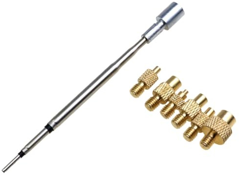 Tacdas C210/TS21/HS-02B Kit di Rifinitura con Punta di Saldatura In per Inserti Termici, Modifica e Adattamento per Stampa 3D, Attrezzo per Filettatura Interna.