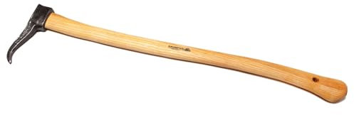 Unbekannt Handsappie geschmiedet - mit gefirnistem Eschenstiel 80 cm - Kopfgewicht 600 g, Gesamtgewicht 1000 g - Krumpholz Gartengerät