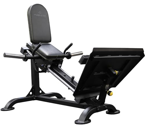 Powertec Fitness Leg Sled - Leg Press Machine, 700 LB Capacity, Black - Professional Home Gym Equipment - Heavy Duty Exercise Equipment for Lower Body Workout