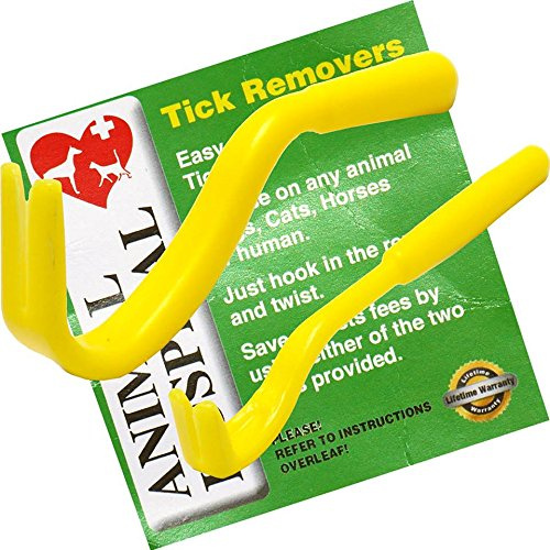 Tick Removers Tools From Animal Hospital Pack of Two (one big one small) The Best Most Effective Tick Removal Tool on The Market, Used For The Safe Removal Of Ticks (2 pack)