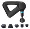 Theragun Elite – Tragbare elektrische Massagepistole – Perkussivtherapie-Massagegerät für SportlerInnen – Leistungsstarke Tiefengewebsmassage mit QuietForce Technology™ – 5. Generation – Schwarz