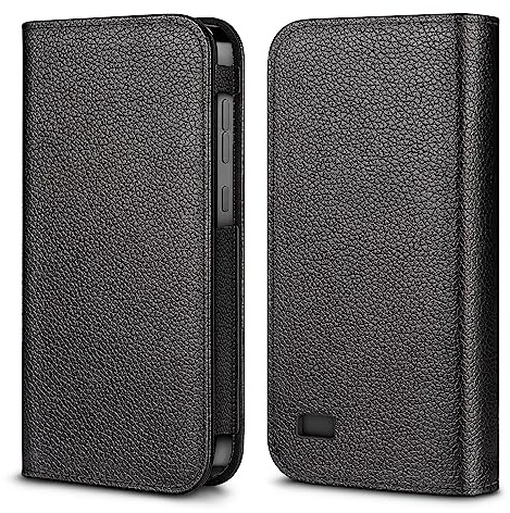 MEDMAX PU Leather Protective Case for Omnipod 5, Lightweight Protective Diabetic Storage Carrying Case for Omnipod 5 Device (Black)