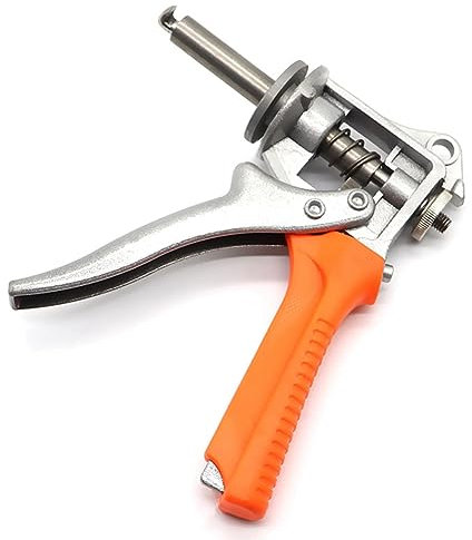 Wisboey Strumento di riparazione tracce in e arancione, verniciatura in lamiera per la riparazione di fori con pinze a foro piatto