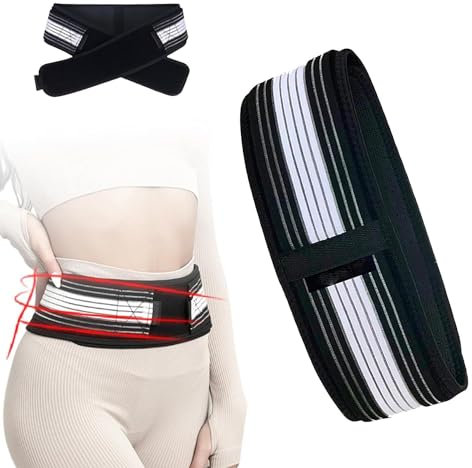 Barolo Ko Gürtel,Baroloko Gürtel,Lumbowrap Plus-Size Rückenstütze für Frauen,Premium-Gürtel - Rückenschmerzen & Ischias lindern,Iliosakralgelenk-Hüftgürtel,Beckenstützgürtel (43in)