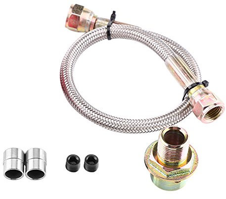 Zwischenplattenadapter, Auto Motorölversorgung Ölfilter Zwischenplattenkühler Adapter Kit für LS B20 für Öladapter Ölkühleradapter Ölfilteradapter Ölfilterverlegung