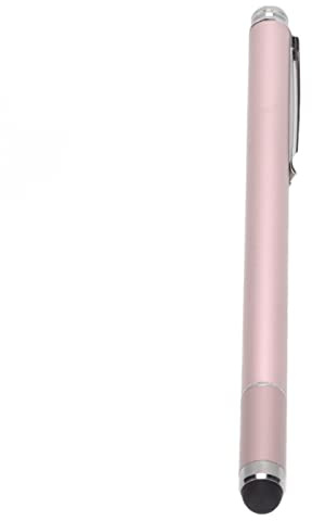 Stylet pour Tablette, Stylet avec 2 Fonctions, Stylos Tactiles Pratiques Portables Compacts pour Tablette iOS pour Téléphone pour (Rose)