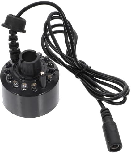 ORFOFE 1stück Nebelmaschine Mit Licht Wasserdichter Fog Generator Für Aquarien Teiche Und Indoor-brunnen Für Halloween-Dekoration Und Romantische Atmosphäre