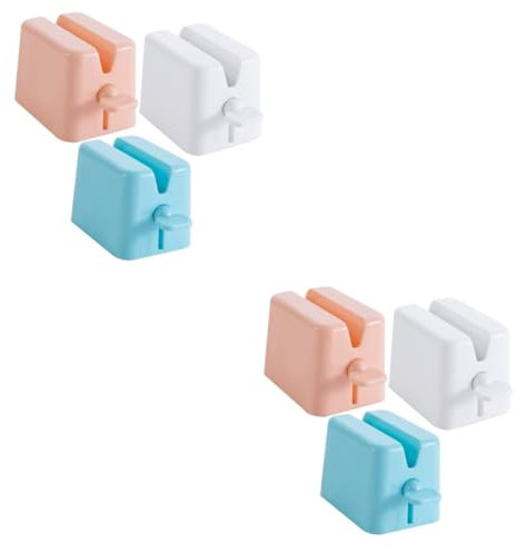 Beaupretty 2 Ensembles Presse-dentifrice Distributeur De Dentifrice À Pression De Clé Outil De Presse-tube Distributeur Dentifrice Squeezer Pour Tube Extrudeuse De Dentifrice 3 Pièces * 2