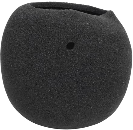 ERINGOGO Windproof Sponge Cover Mic Cover Compatible with General Snowball Microphone Blowout Prevention Ktv Singing Accessory