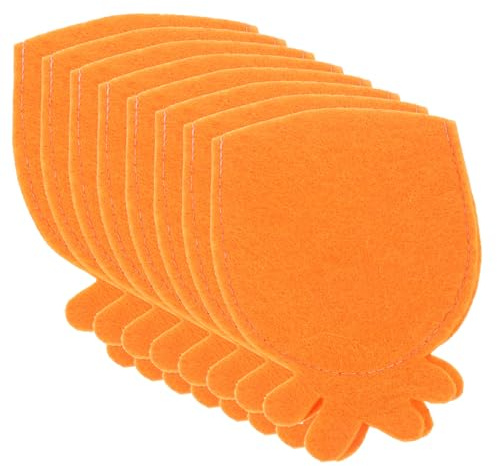 BAZEITFLOW 8pezzi Copriuova per Forma Ananas Protezioni per Uova Sacchetti per Protezioni per Uova per Feste e Decorazioni