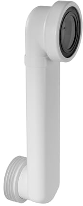 McAlpine 400 mm Offset ABS WC Connector Secure Toilet Pan Waste Connection WCLO-40