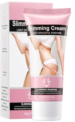 Slimming Cream for Weight Loss, Fat Burning Cream for Belly Waist & Buttocks, Soothing Relaxing Tightening Slimming Goodbye to Cellulite, Women/Men Weight Loss 60g