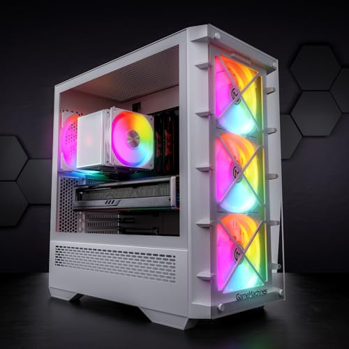 GameMachines Storm Snow Edition - Gaming PC - AMD Ryzen 7 5700X - GeForce RTX 5070-1TB SSD - 16GB DDR4 - WLAN - Win 11 Pro