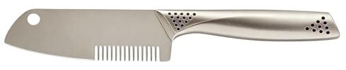Cortador de alimentos, utensilio de cocina portátil multiusos de acero | Picadora de verduras y cortador de verduras | para preparaciones en cocina ensaladas frutas al aire libre