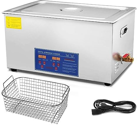 3/6/10/15/22/30L Ultrasonic Cleaner Ultrasonic Device Rostfritt Stål Med Uppvärmning Digital Timer For Glasögon | 30L JPS-100A