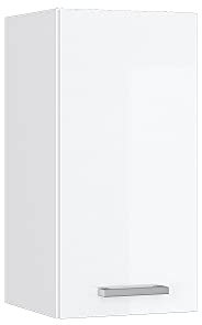 Vicco Armario Colgante R-Line, Blanco Alto Brillo/Blanco, 30 cm