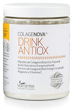 COLAGENOVA Péptidos de Colágeno Pepatan®, Ácido Hialurónico, extractos de Acerola y Magnesio, Combinación para Deportistas, 420 Gr (Piña Coco)