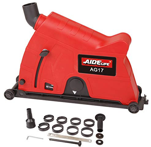 Aidelife Absaughaube für Winkelschleifer 230mm mit Montagewerkzeug