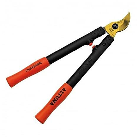 Altuna TIJERA DE PODA, PODADERA 2 MANOS USO PROFESIONAL. CORTE BYPASS. CUCHILLA TITANIO DIÁMETRO DE CORTE 35MM. LONGITUD 40CM