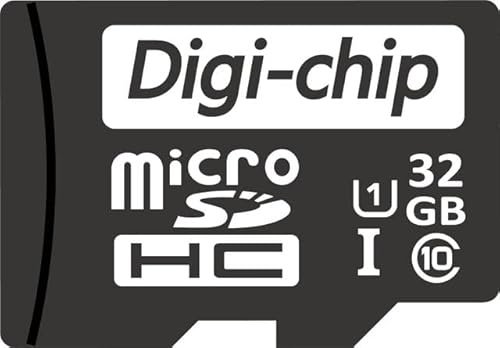 Digi-Chip 32GB Micro-SD Memory Card for Vtech Kidizoom Camera Kidizoom Duo, Printcam, Pixplus, Touch, Twist