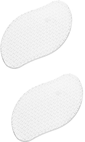 minkissy 2St Peeling-Pediküre Raspel-Pediküre-Tool Glasfußfeile Trimmer Nagelfeilen Home-Fuß-Dateien Feile für den Fuß Multifunktion Entferner Pflegebedarf Schermaschinen Werkzeug Weiß