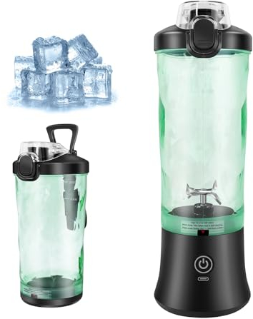 Blender Smoothie Maker Ice Crusher Mixer Blenders Fruit Juicer Vegetables 600ml Multi Blender Food Ice Processor Juicer Smoothie Maker Mixer 6 Blades