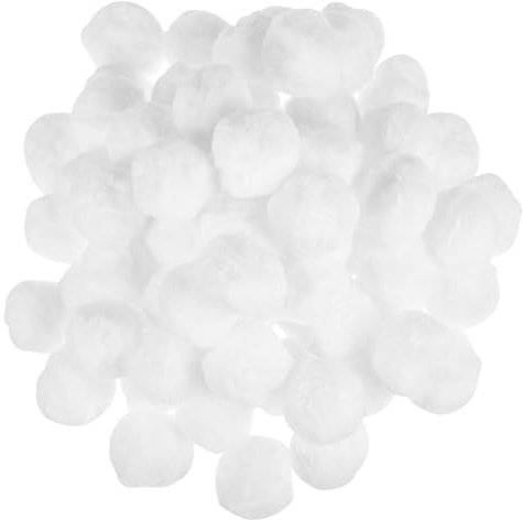 Gogogmee 1tasche Poolfilterbälle Austauschbare Faserfilter Für Haushalts-schwimmbäder Professionelle Filtermedien Für Und Spas Effiziente Für Klares Wasser